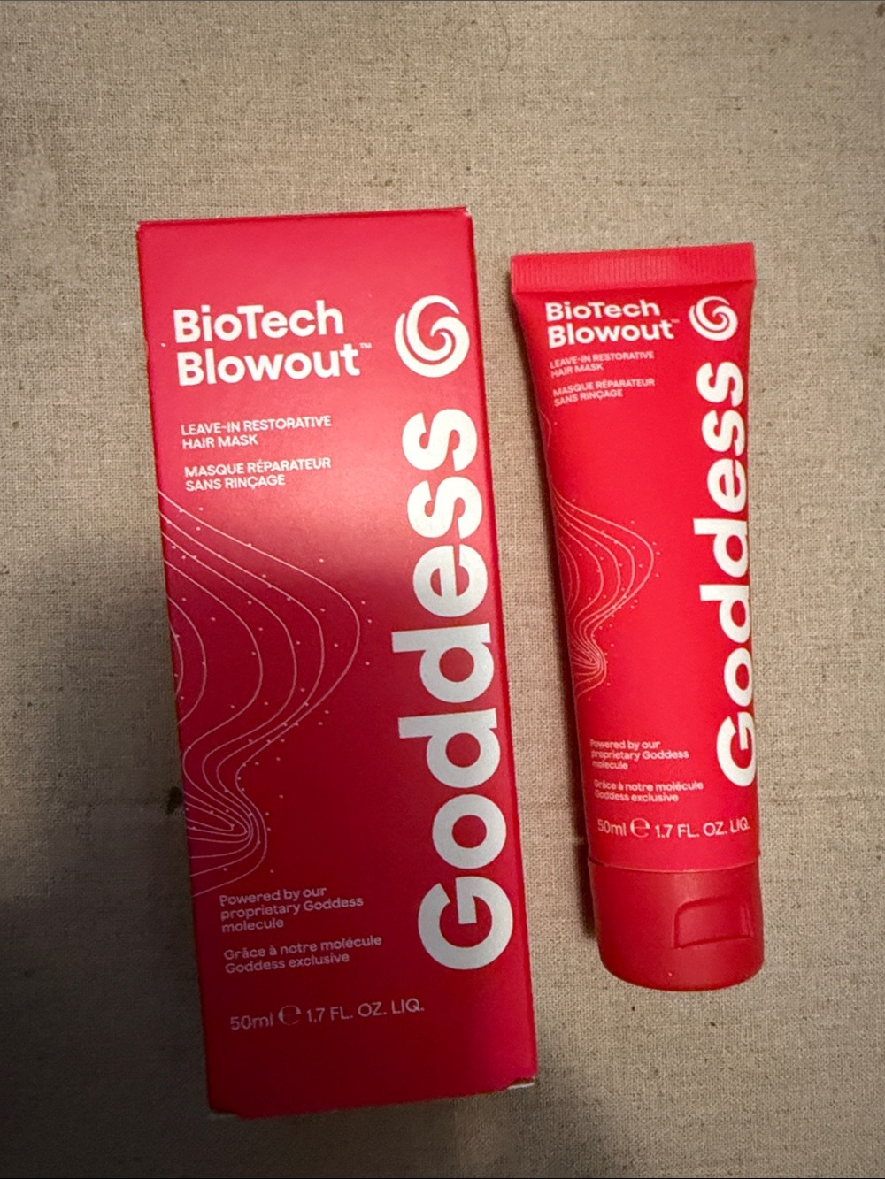 BioTech Blowout Goddess Leave-In Restorative Hair Mask NEW